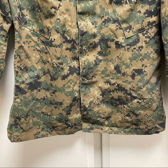 Tru-Spec Digital Camouflage Shirt Jacket Mens Camo Combat Military Sz S Regular. - Picture 4 of 11